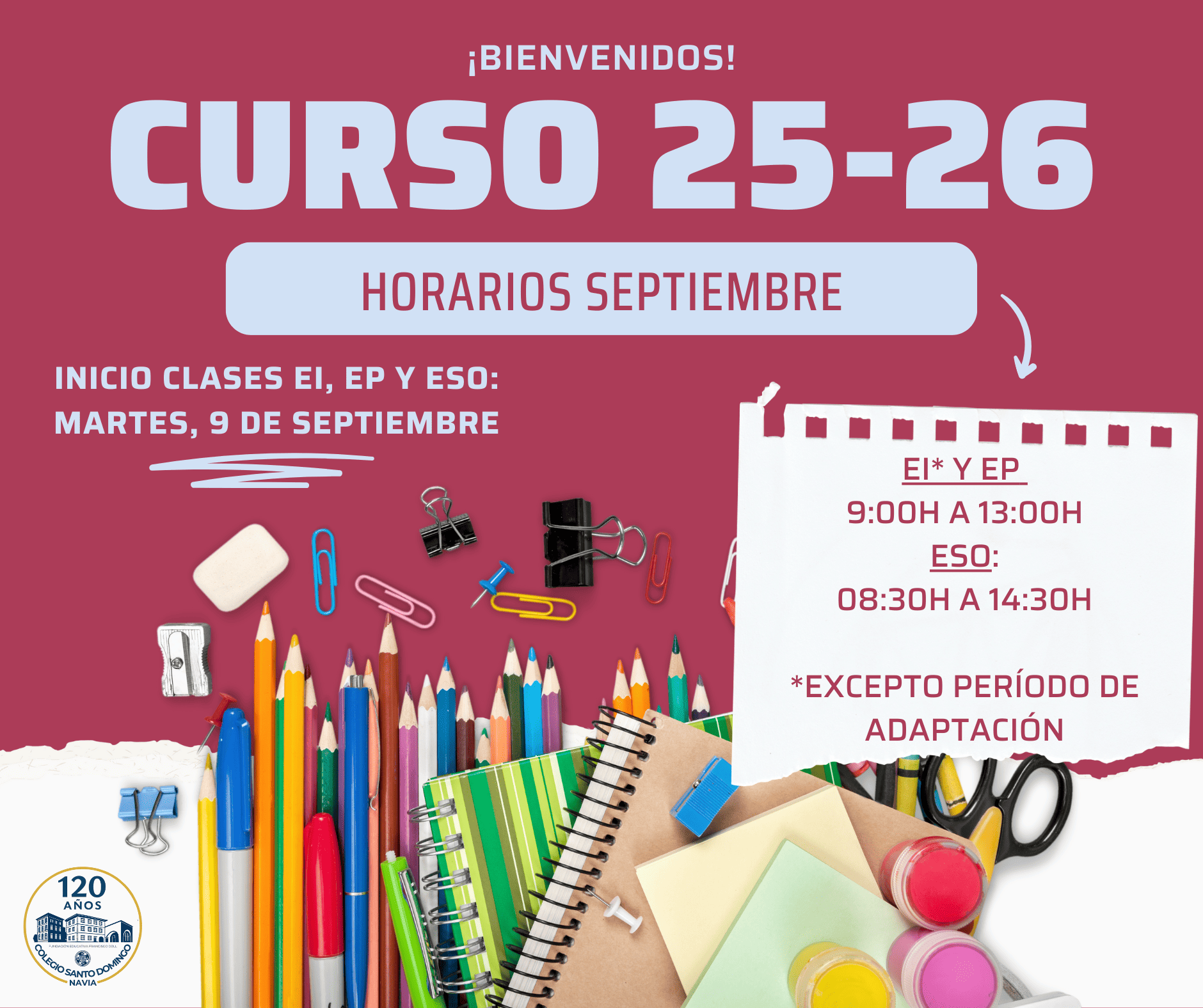 Imagen de ¡ARRANCA EL CURSO 2025-2026!